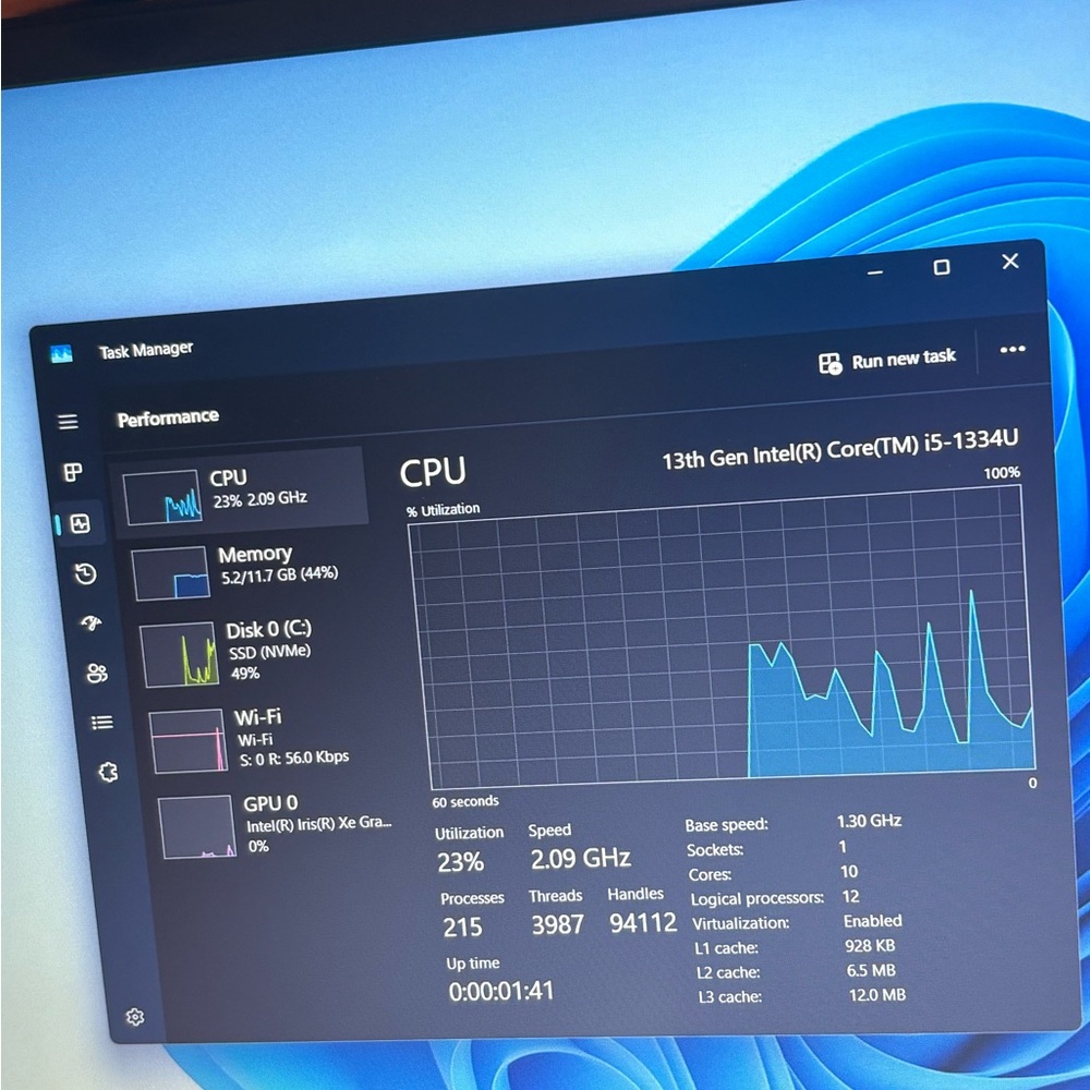 HP Gray Laptop with Intel Core - Picture 3 of 6